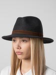 Шляпа WIGENS арт. 140357 COUNTRY TRAVELER HAT (серый)